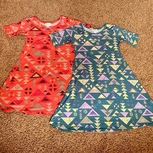 Girls LuLaRoe Dresses (Size 8)
